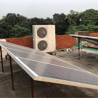 Un climatiseur solaire ACDC sur réseau installé au Bangladesh