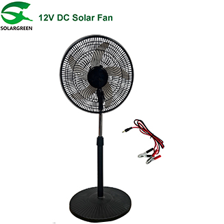 Ventilateur solaire 12V CC – Refroidissement simple et économique pour l’Afrique hors réseau